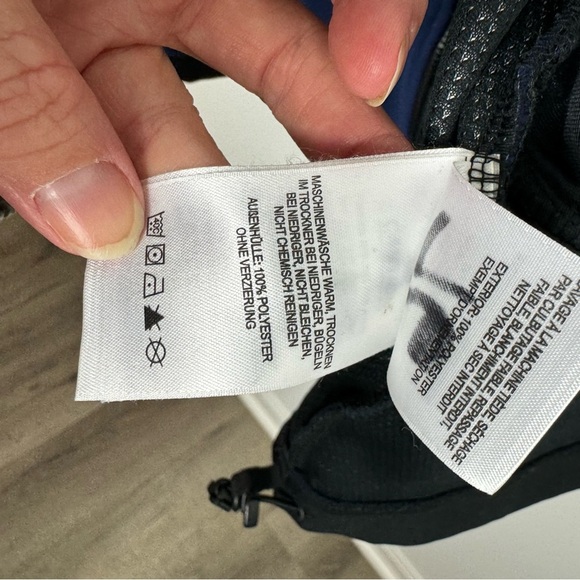 Mountain Hardwear Blue Fleece Jacket Windstopper Mens Size Medium Zip Up Navy - Picture 8 of 11